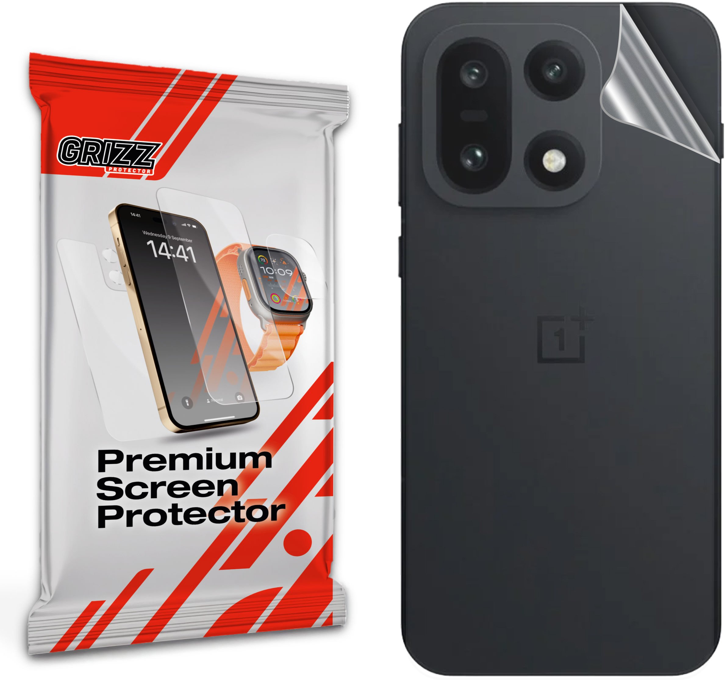 Folia na tył GrizzGlass SatinSkin do OnePlus 15