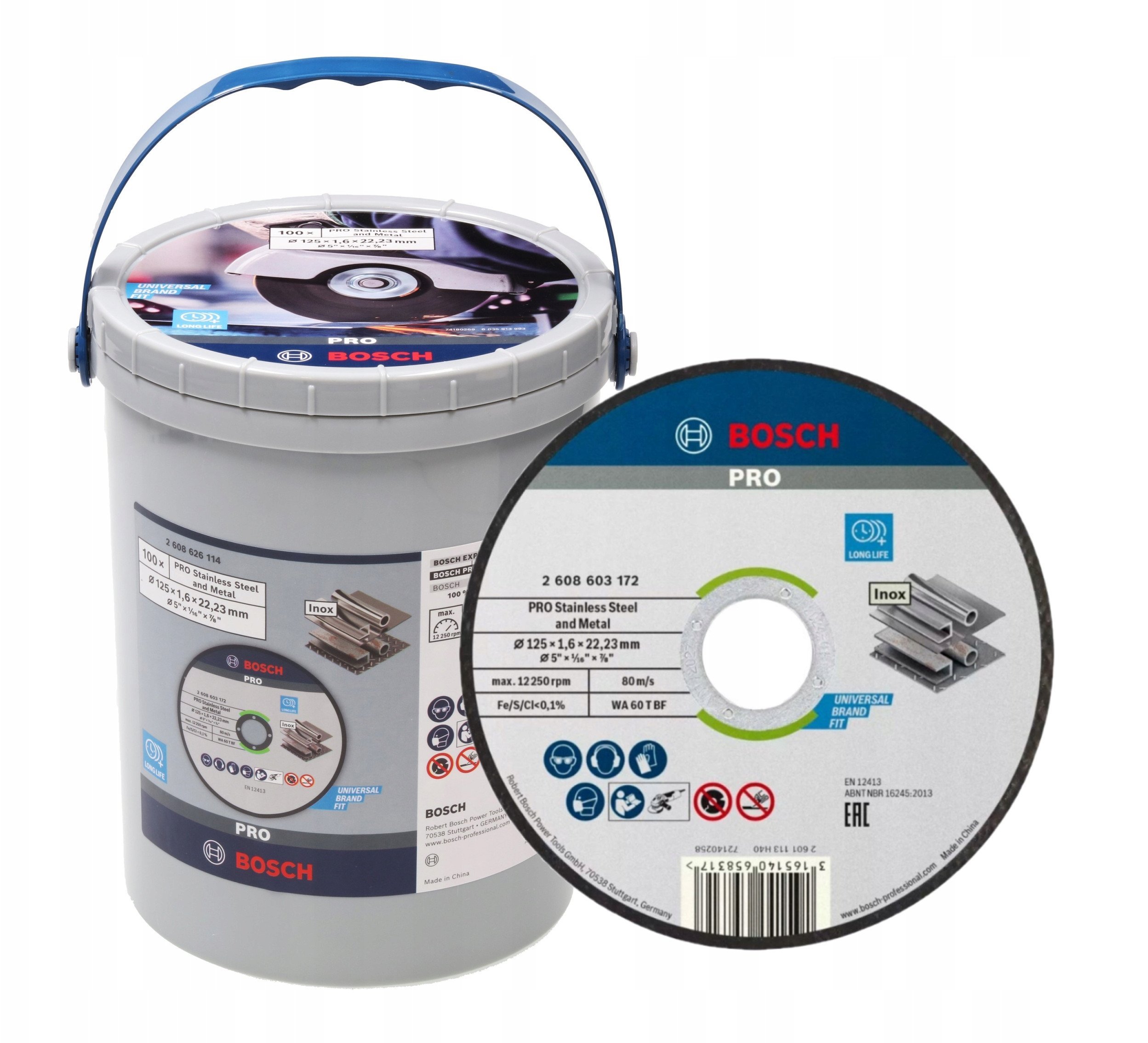 TARCZA DO CIĘCIA PRO 100x125x1.6mm