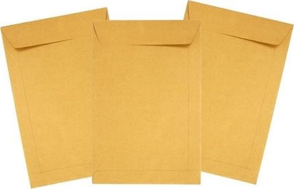 Herlitz Koperty C5 sk (samoklejĄce) brązowe 50 szt.