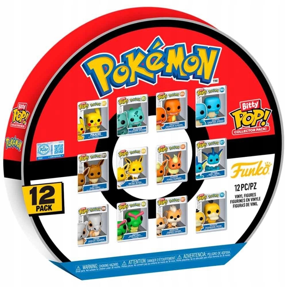 Figurka Funko Pop Bitty POP! Figure Multipack: Pokemon 12-pack