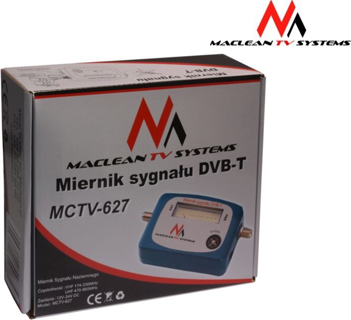 Maclean Miernik sygnalu DVB-T MCTV-627 Do ustawiania anten DVB-T