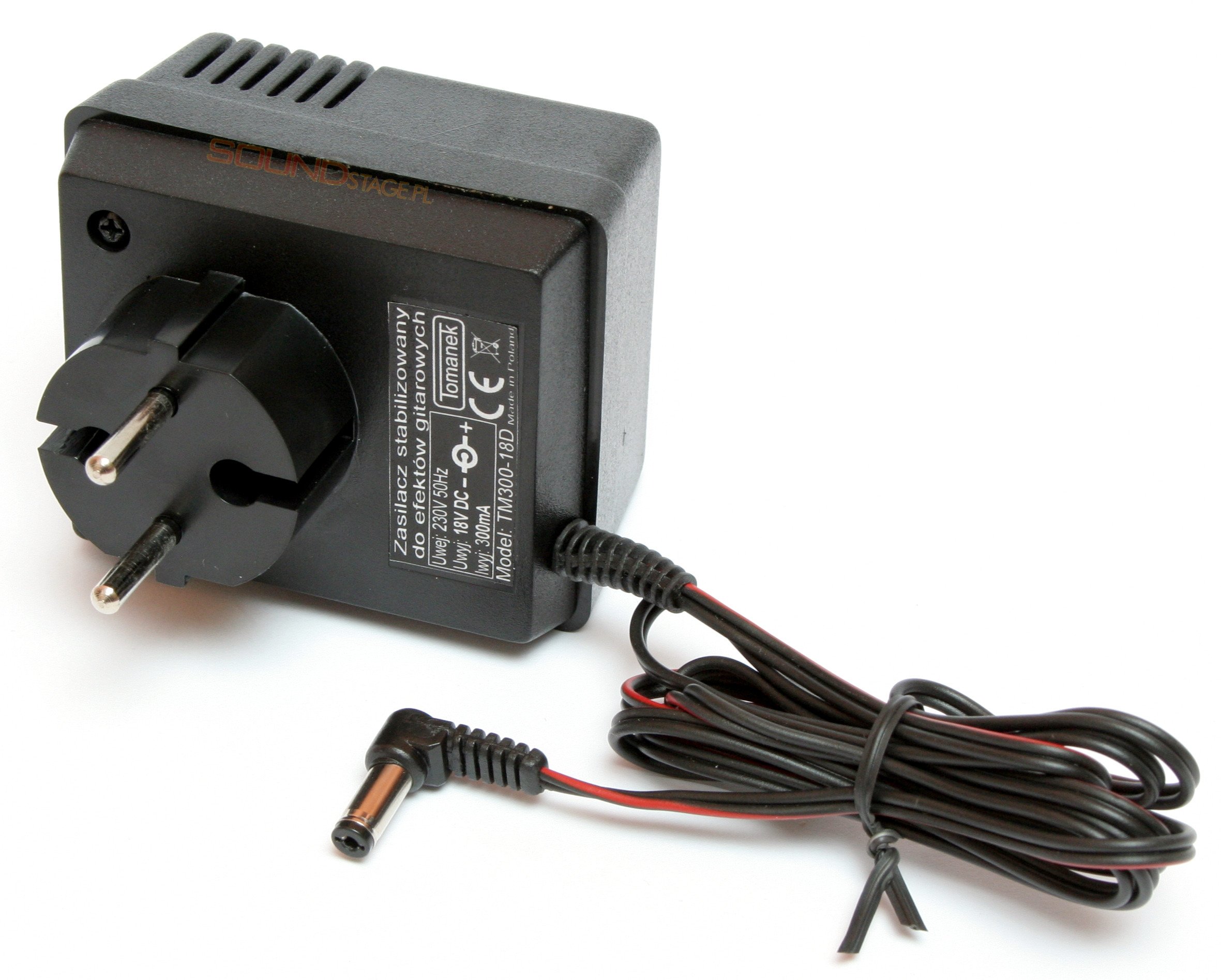 Tomanek zasilacz wtyczkowy TM300-18D 18V DC 300mA