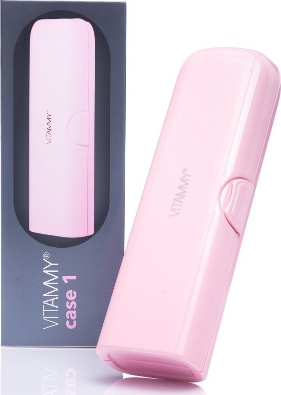 Vitammy VITAMMY CASE 1 ETUI PODRÓŻNE NA SZCZOTECZKĘ SONICZNĄ DO ZĘBÓW. KOLOR RÓŻOWY.