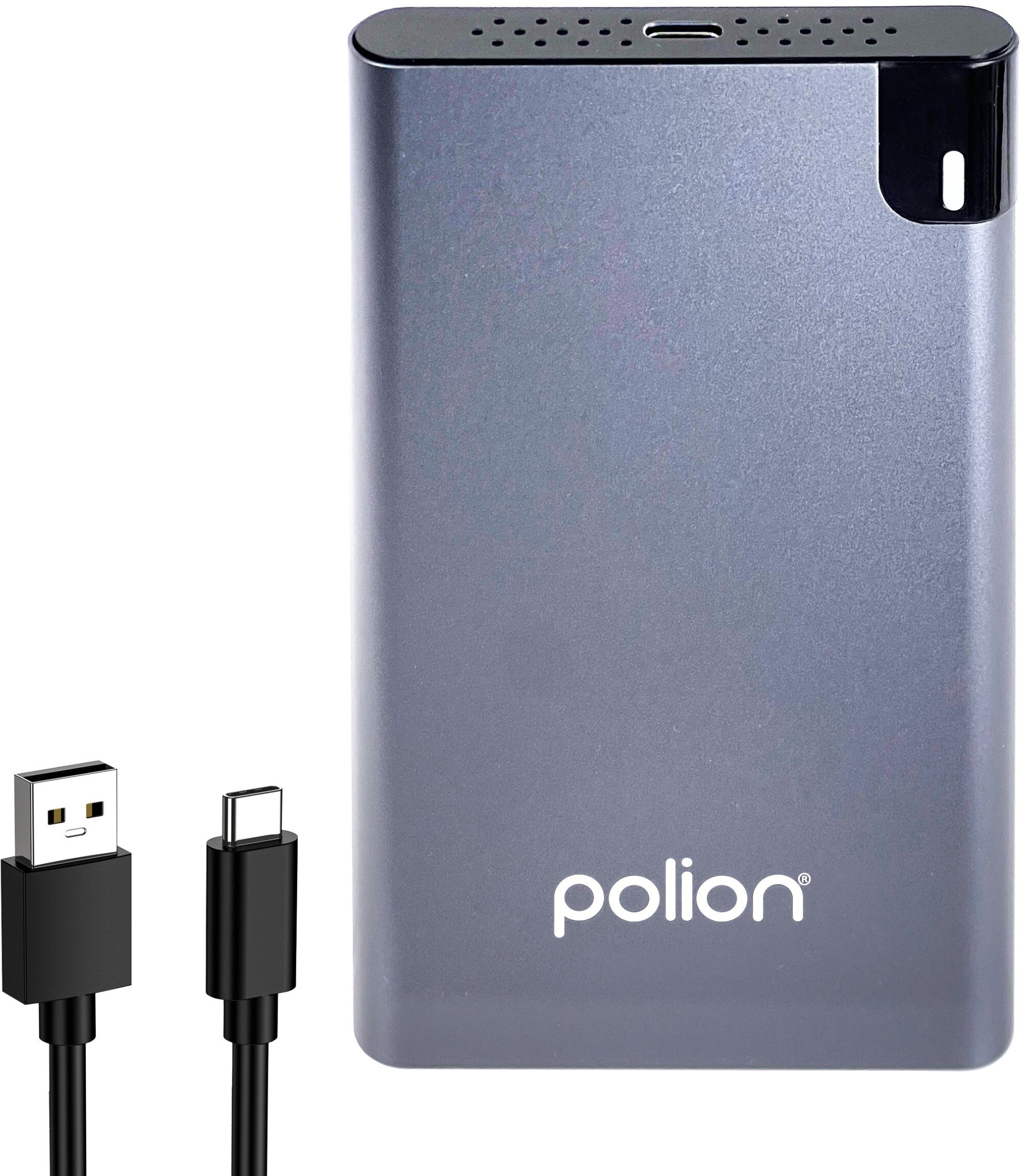 Kieszeń na dysk HDD/SSD 2,5" SATA USB 3.0 USB-C -> USB-A