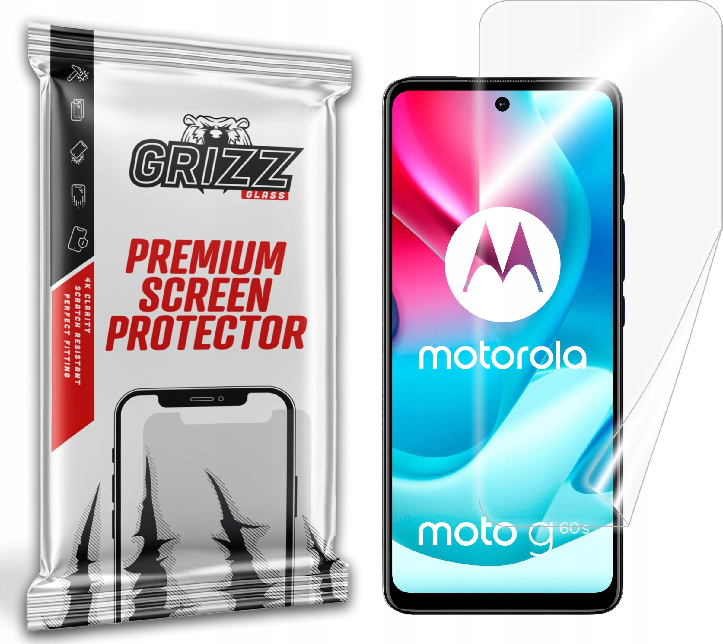 GrizzGlass Folia ceramiczna Grizz CeramicFilm Motorola Moto G60s