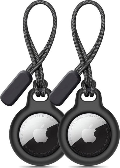 TECH-PROTECT ROUGH CHAIN 2-PACK APPLE AIRTAG BLACK