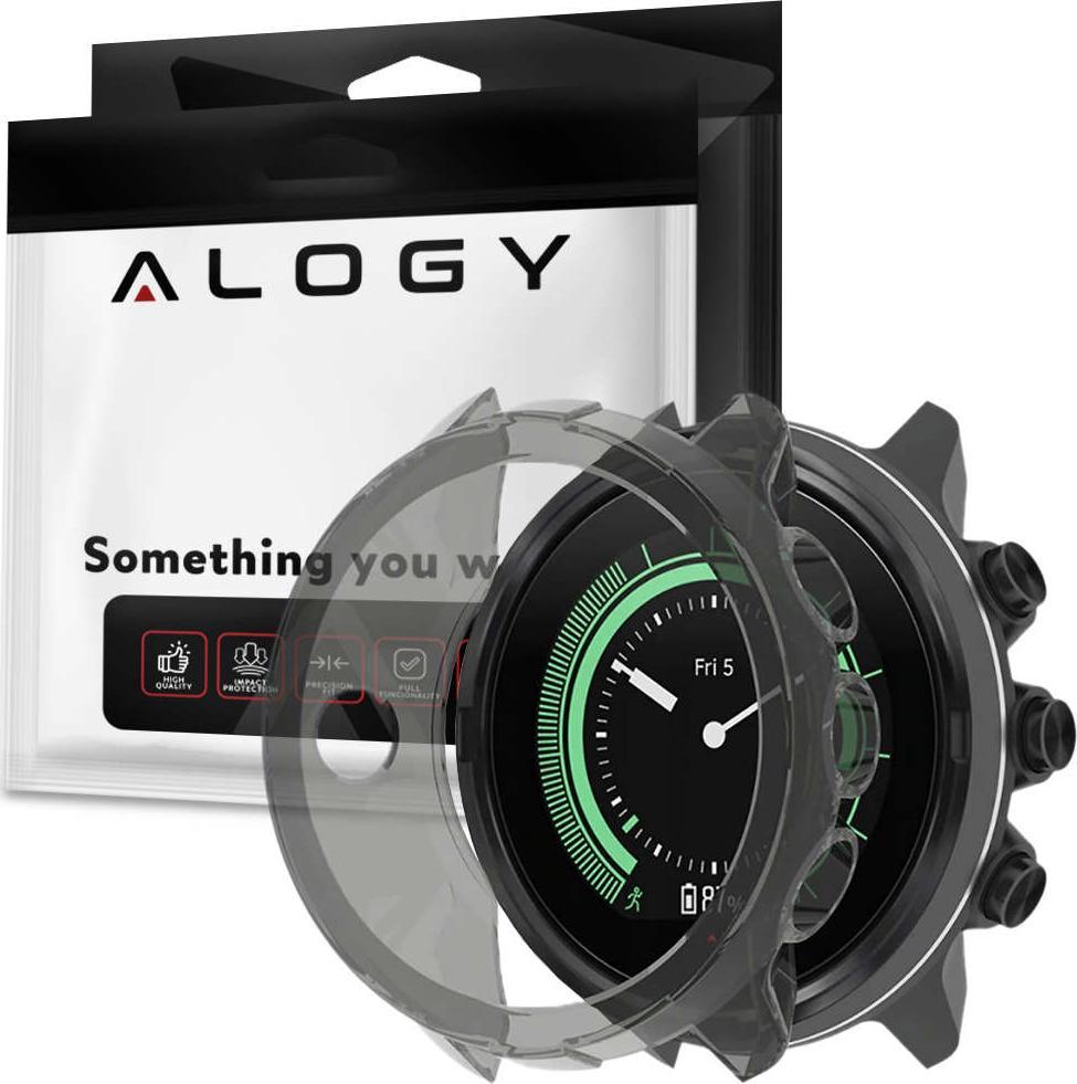 Alogy Alogy Etui do smartwatcha do Samsung Galaxy Watch 4 Classic 46mm Przezroczyste uniwersalny
