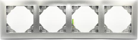 Efapel EFAPEL AQUARELLA RAMKA 4-KROTNA ALUMINIUM 90940 TAL