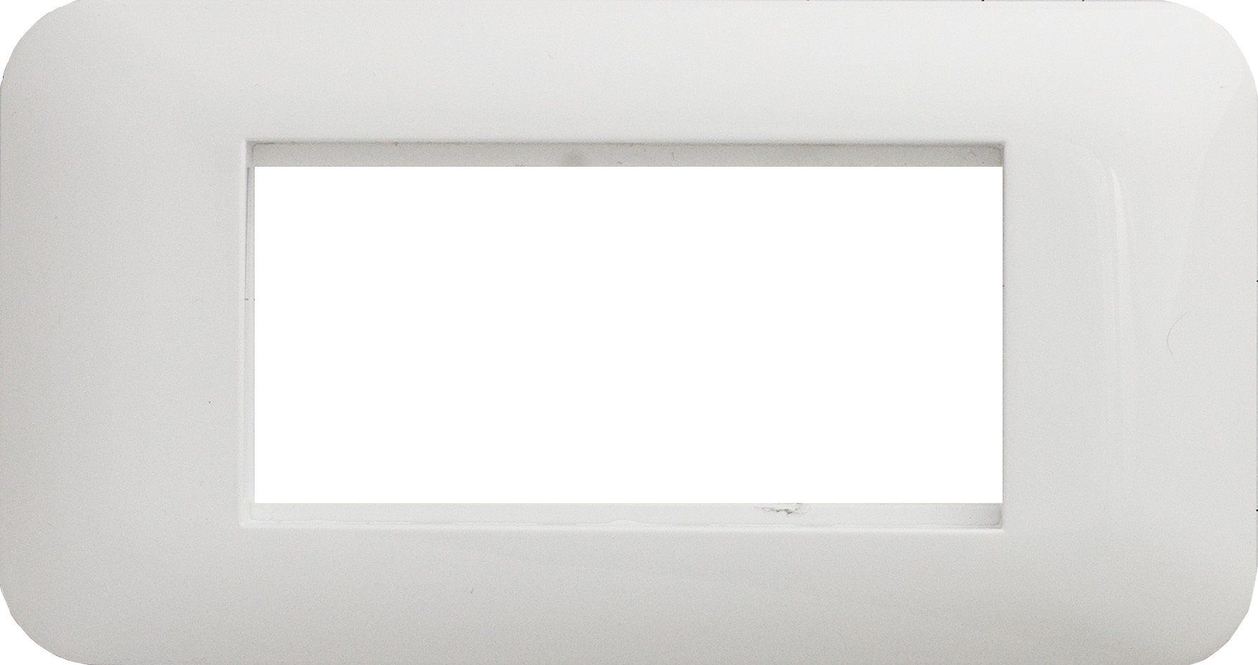 KOS Ramka podwójna Cosmo45 + uchwyt do modułów biały (3504103)