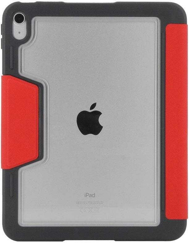 Mobilis 062008 etui na tablet 27,9 cm (11") Etui z klapką Czarny, Czerwony, Przezroczysty