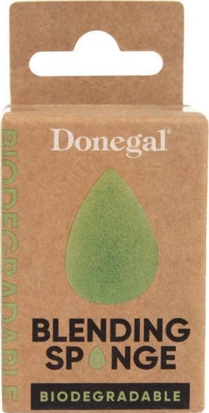 Donegal DONEGAL Gąbka do makijażu biodegradowalna - zielona (4347) 1szt