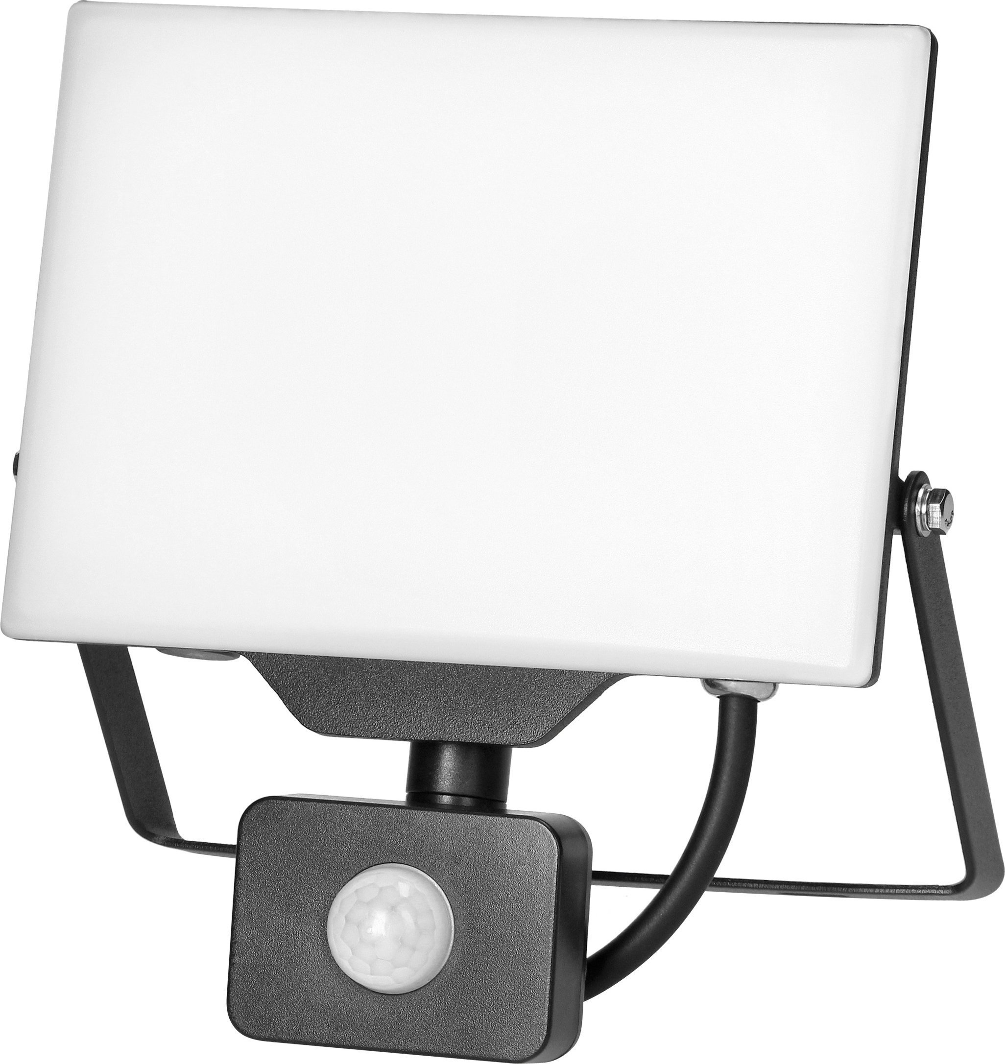 Naświetlacz Orno PORTO S LED 50W naświetlacz z PIR, 4000lm, IP44, 4000K, aluminium + poliwęglan