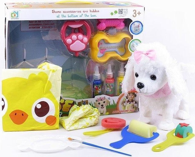 Piesek chodz?cy + akcesoria