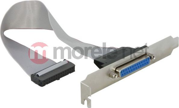 Delock DB-25 - IDC-26, 0.22m, Szary (84300)