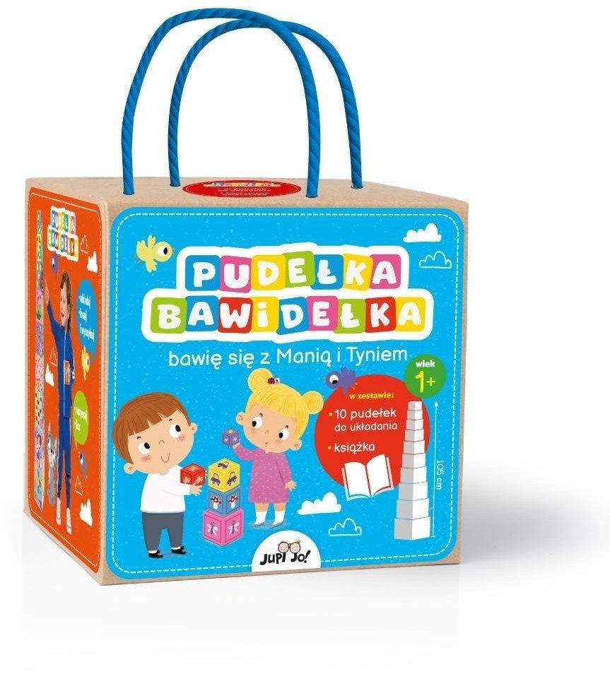 Pudełka bawidełka. Bawię się z Manią i Tyniem
