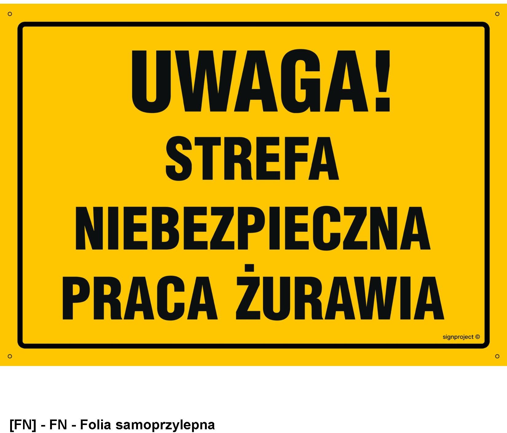 OA053 - Uwaga! Strefa niebezpieczna 800x570