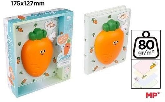 Notes Squishy Marchewka