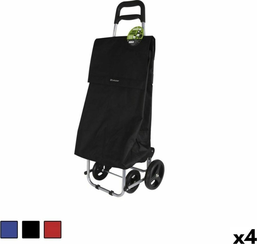 Confortime Wózek na Zakupy Confortime 103 x 38 x 41 cm (4 Sztuk)