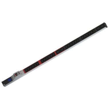 BACHMANN BN0500 19 PDU 1HE 24xC13 4xC19, pomiar mocy, złącze CEE 32A, niebieski