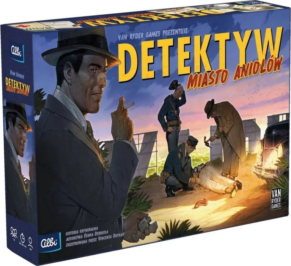 Albi Gra planszowa Detektyw. Miasto Aniołów