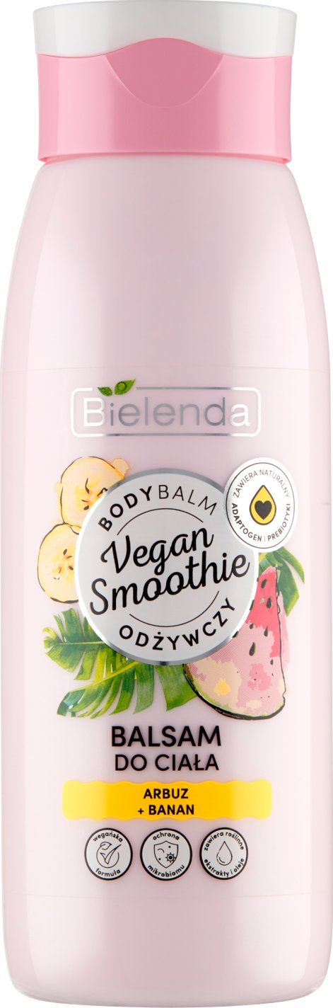 Bielenda Bielenda Vegan Smoothie Balsam do ciała odżywczy Arbuz i Banan 400ml