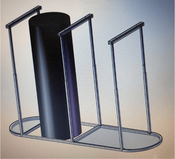 Globalo Półka półokrągła AFRALO 180.1