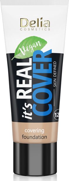 Delia Delia Cosmetics It's Real Cover Podkład kryjący rewitalizująco-nawilżający nr 201 Vanille 30ml