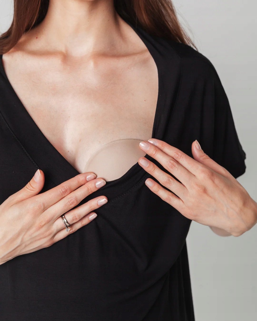 PIAPIMO-KOSZULA DO SPANIA I KARMIENIA FRANCESCA ONE SIZE- CZARNA