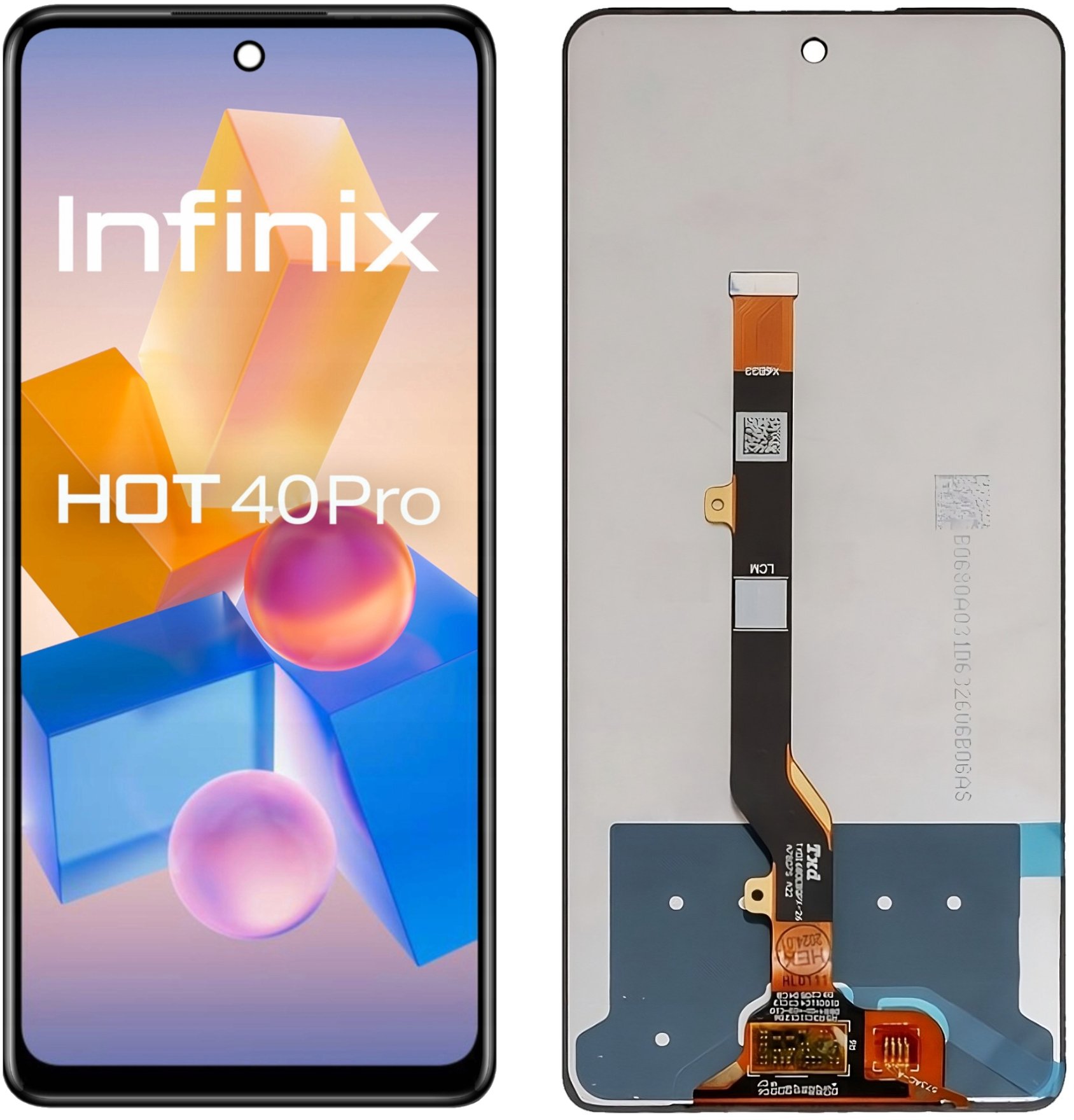 Wyświetlacz do Infinix Hot 40 Pro LCD X6837 Ekran