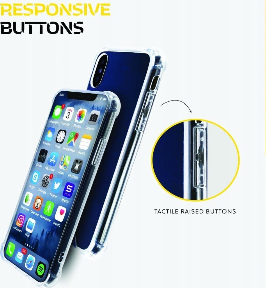 ROAR futerał ARMOR JELLY do XIAOMI Redmi Note 14 Pro 5G transparentny