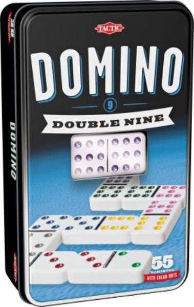 Tactic Domino dziewiątkowe w puszce (53914)