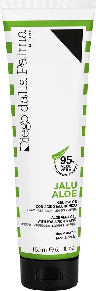 Diego Dalla Palma, Jalu Aloe, Hyaluronic Acid, Calming, Gel, For Face & Body, 150 ml For Women