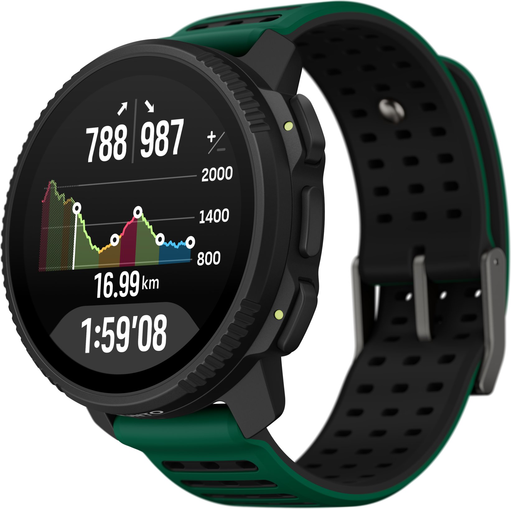 Zegarek sportowy Suunto Vertical 2 Pine Green (SS051207000)