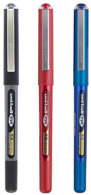 Pióro kulkowe Uni UB-150-38 Eye czarne