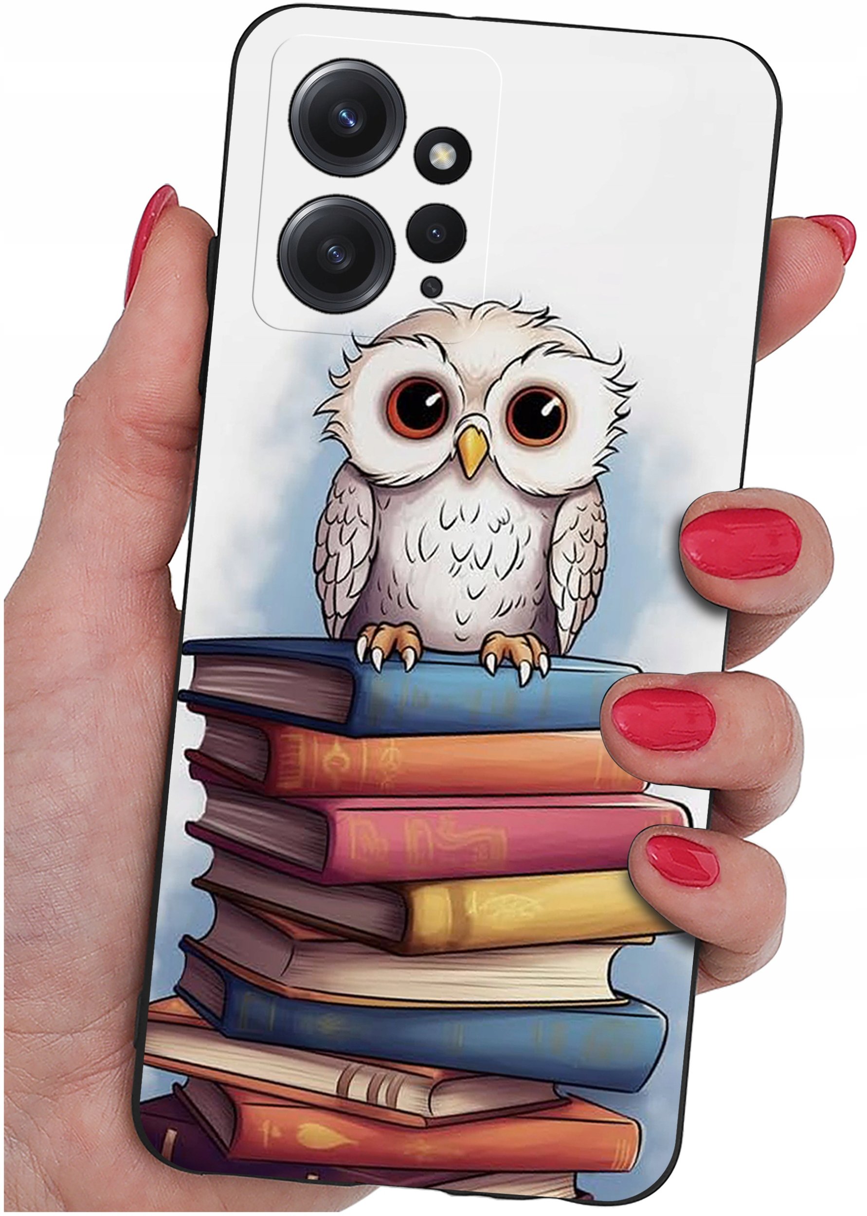 ETUI do Xiaomi Redmi Note 12 4G | WZORY | SILIKONOWE MATT CASE + SZKŁO 9H