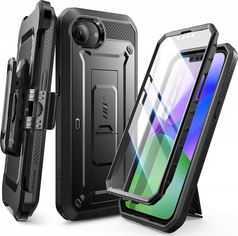 SUPCASE UNICORN BEETLE PRO IPHONE 16E BLACK