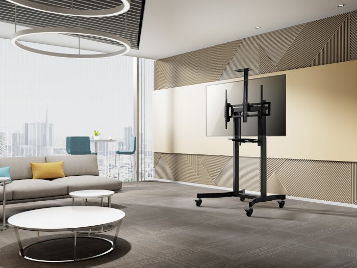 Equip 650633 uchwyt do telewizorów 2,54 m (100'') Czarny