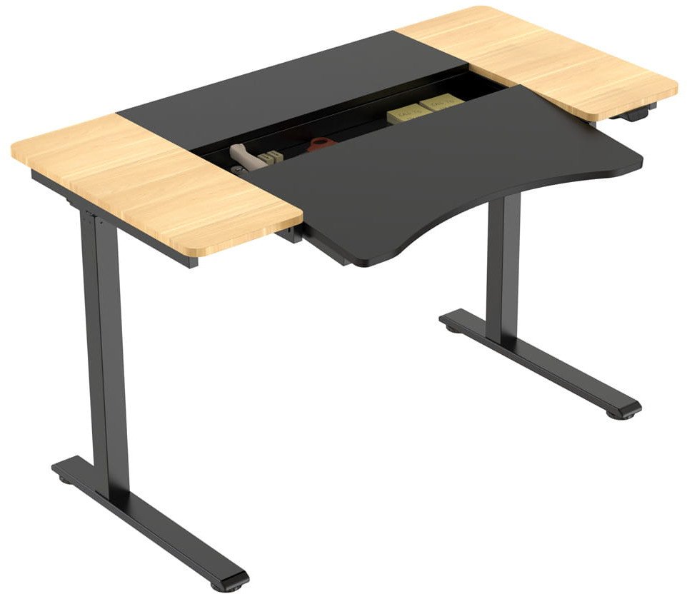 BIURKO Z REGULACJĄ WYSOKOŚCI HALDEN ELEKTRYCZNE CZARNE