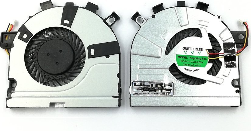 Wentylator Ultra Parts Wentylator TOSHIBA SATELLITE E45 E45T E55 M40 M50 M55 U40 AT01S1 AT02S AB07505HX060300