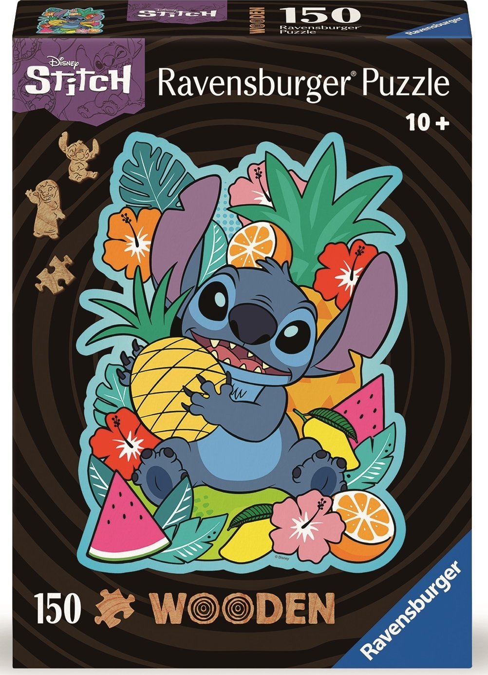Ravensburger Puzzle drewniane Disney Stitch 150 elementów