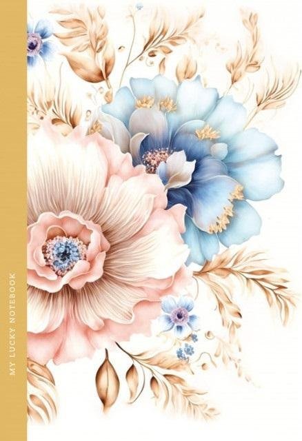 Notatnik 105x165/64K kratka kwiaty FRESH