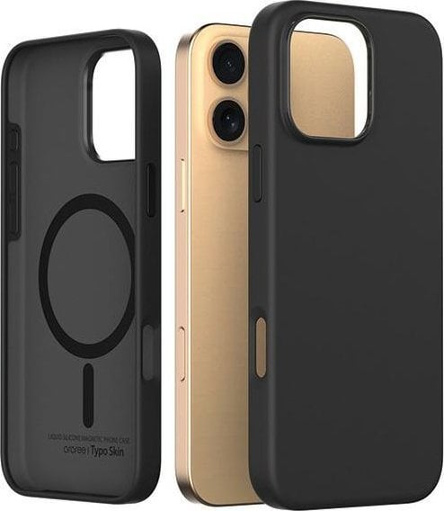 Araree Araree Typoskin M case iPhone 16 Pro Max 6.9" black/black AR20-02118A