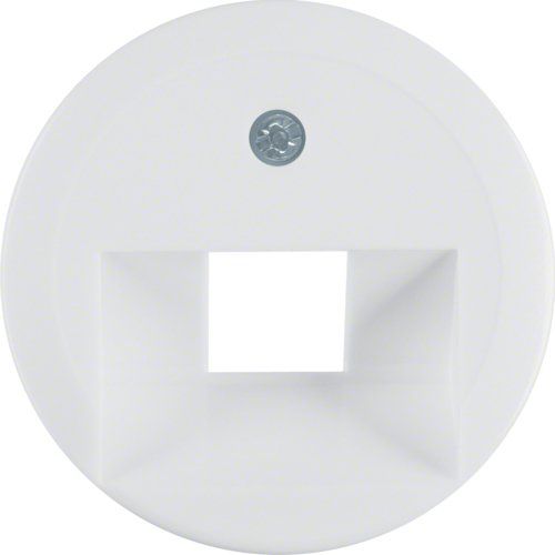 Hager Płytka czołowa do gniazda przyłączeniowego UAE 1X 1407