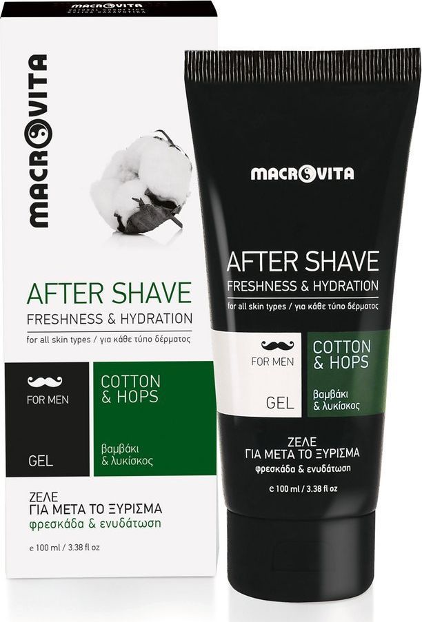 Macrovita MACROVITA ŻEL PO GOLENIU z bawełną i bio-chmielem 100ml
