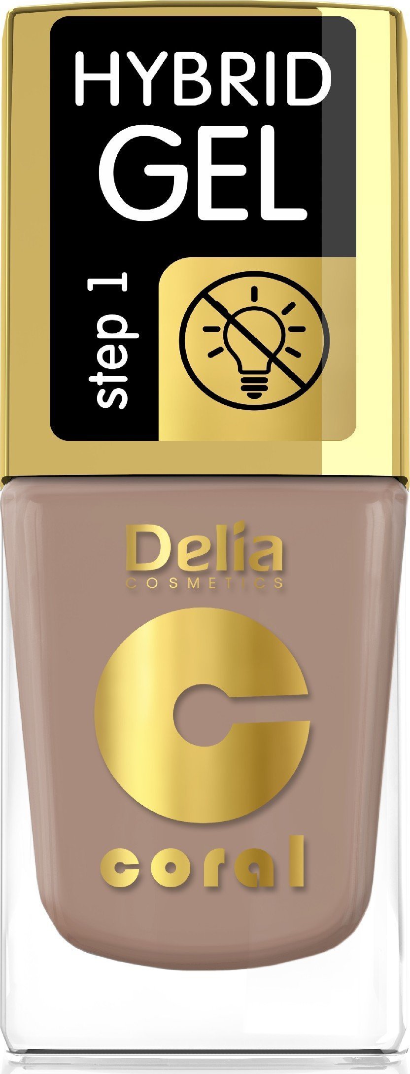 Delia Delia Cosmetics Coral Hybrid Gel Emalia do paznokci nr 83 11ml