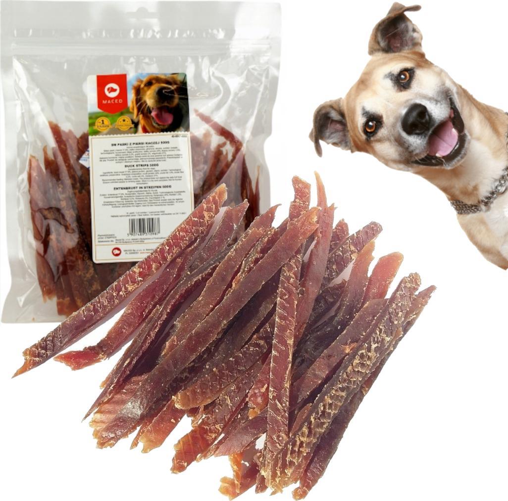 Maced MACED PASKI Z PIERSI KACZEJ 500G