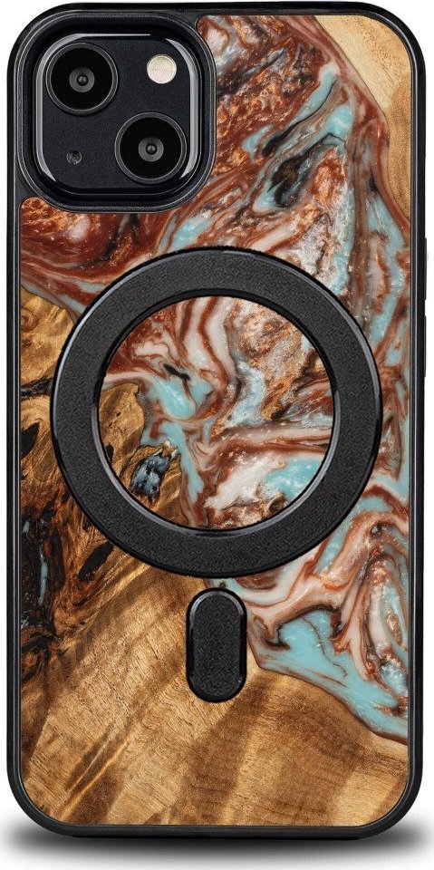 BeWood Etui Bewood Unique na iPhone 13 - Planets - Jowisz z MagSafe