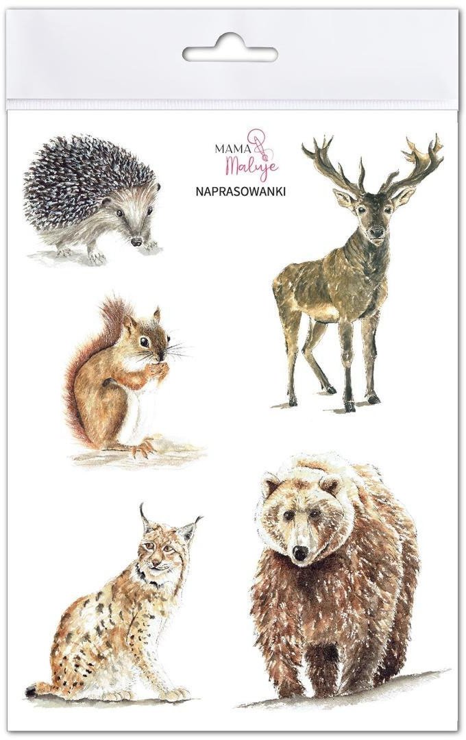 Naprasowanki Zwierzęta leśne