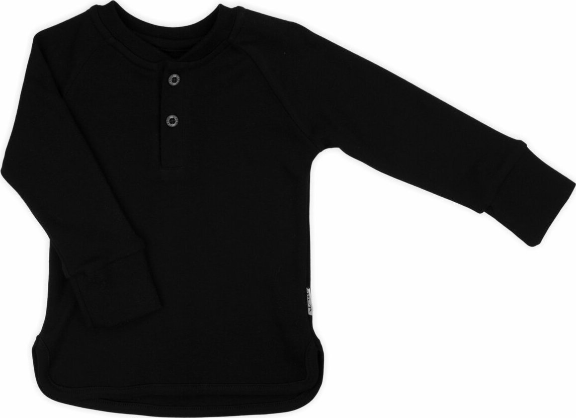 NICOL Bluzka dla chłopca z długim rękawem czarna Mix Nicol 98