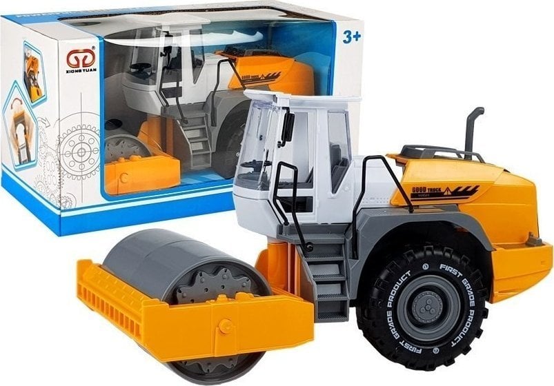 LeanToys Walec Drogowy z Napędem Ruchome Elementy LEAN Toys